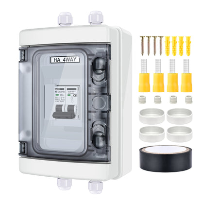 3 Pole Outdoor Circuit Breaker Box