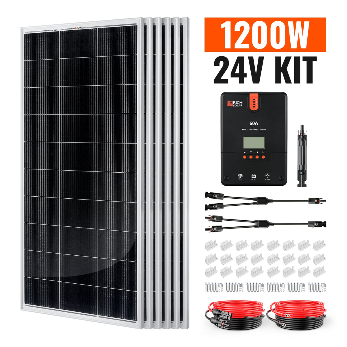 1200 Watt Solar Kit