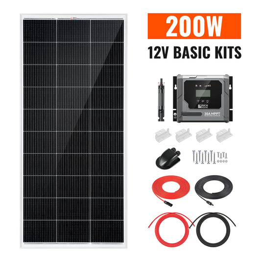 200 Watt Solar Kit