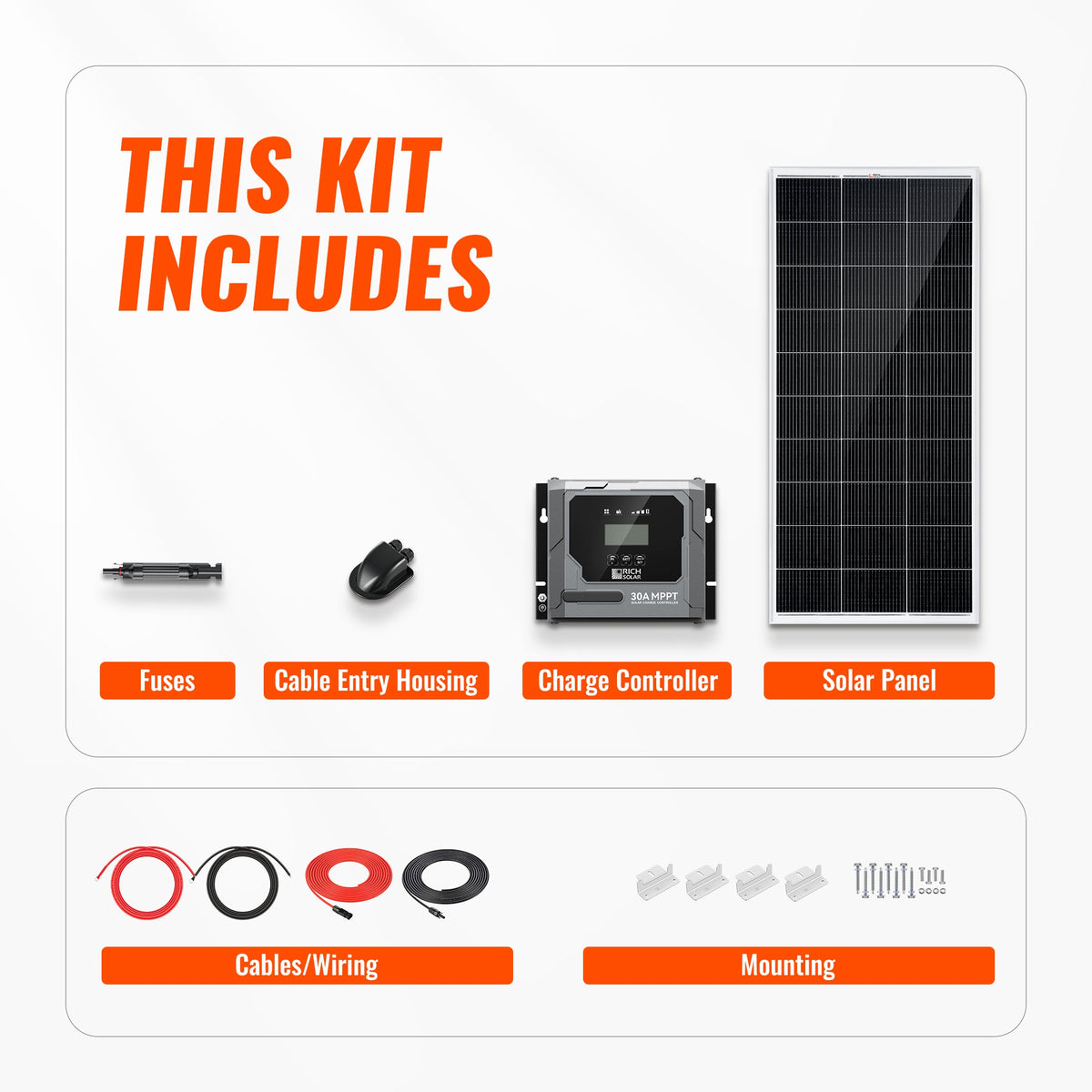 200 Watt Solar Kit