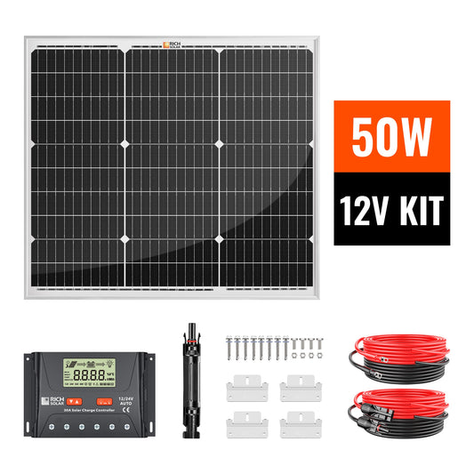 50 Watt Solar Kit