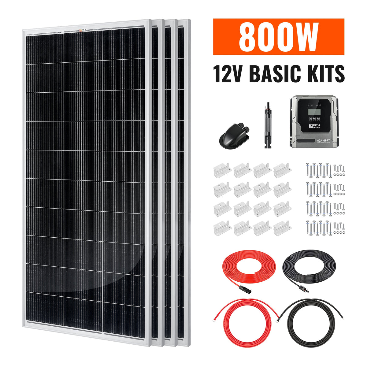 800 Watt Solar Kit