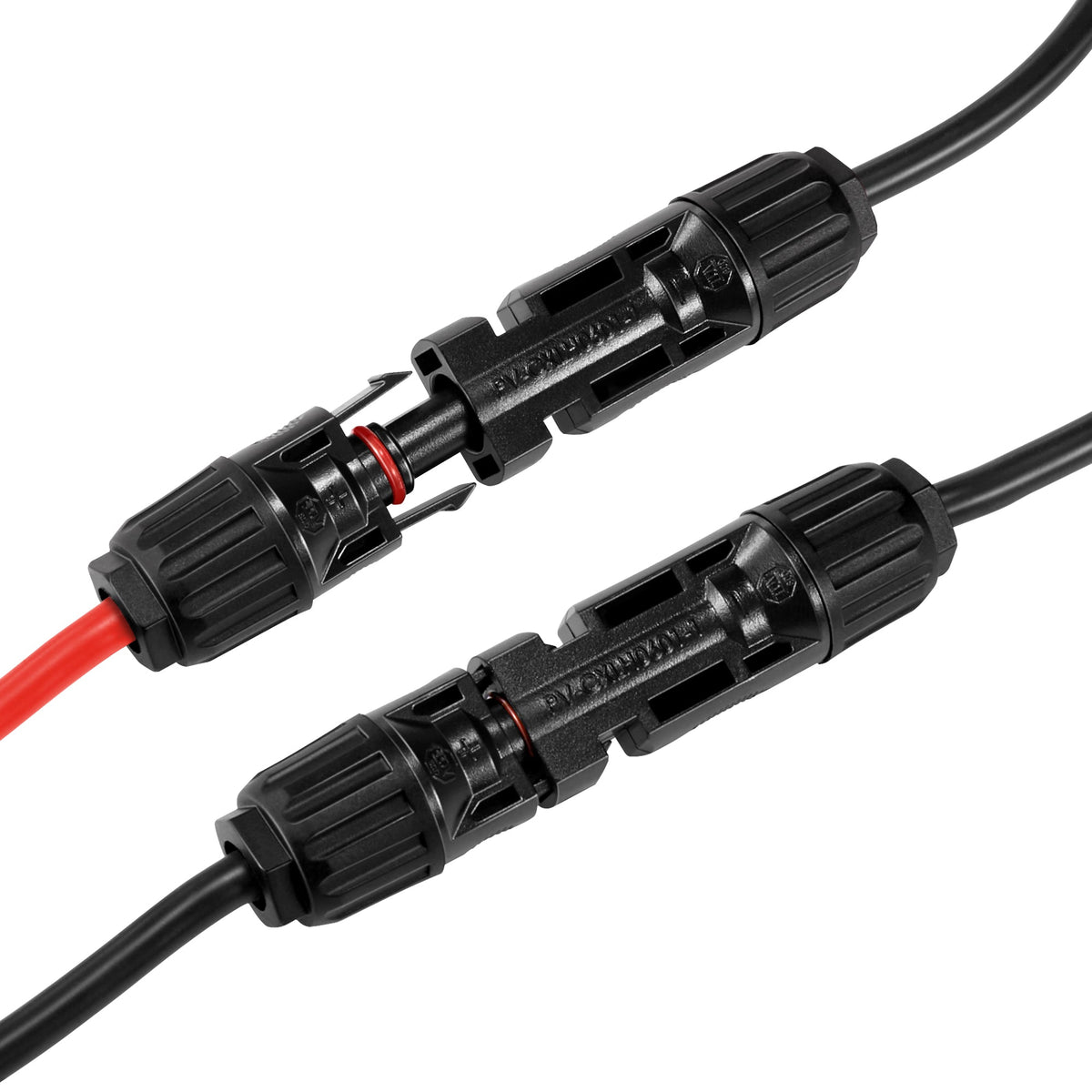 10AWG Solar Connector to SAE Adapter | Connect Solar Panel Connectors to SAE Plug