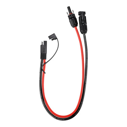 10AWG Solar Connector to SAE Adapter | Connect Solar Panel Connectors to SAE Plug