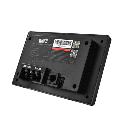 BRAVO AIR 30 | 30A Flush Mount PWM Solar Charge Controller | Bluetooth & Multi-Protection | Premium 12V 30A Controller for RVs, Trailers, Campers, Vans & Boats