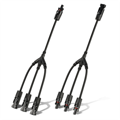 Y branch parrallel adapters 3 to 1