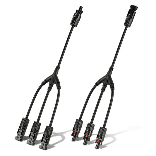 Y branch parrallel adapters 3 to 1