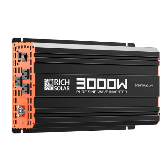 NOVA PURE MAX 3K | 3000 Watt (3kW) 24 Volt Industrial Pure Sine Wave Inverter