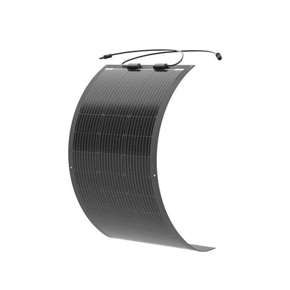 Renogy Flexible 100W 12V Black Division Lightweight Monocrystalline Solar Panel