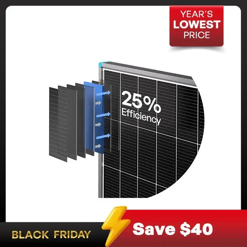 Renogy N-Type 16BB 200W 175W 100W Rigid Solar Panel