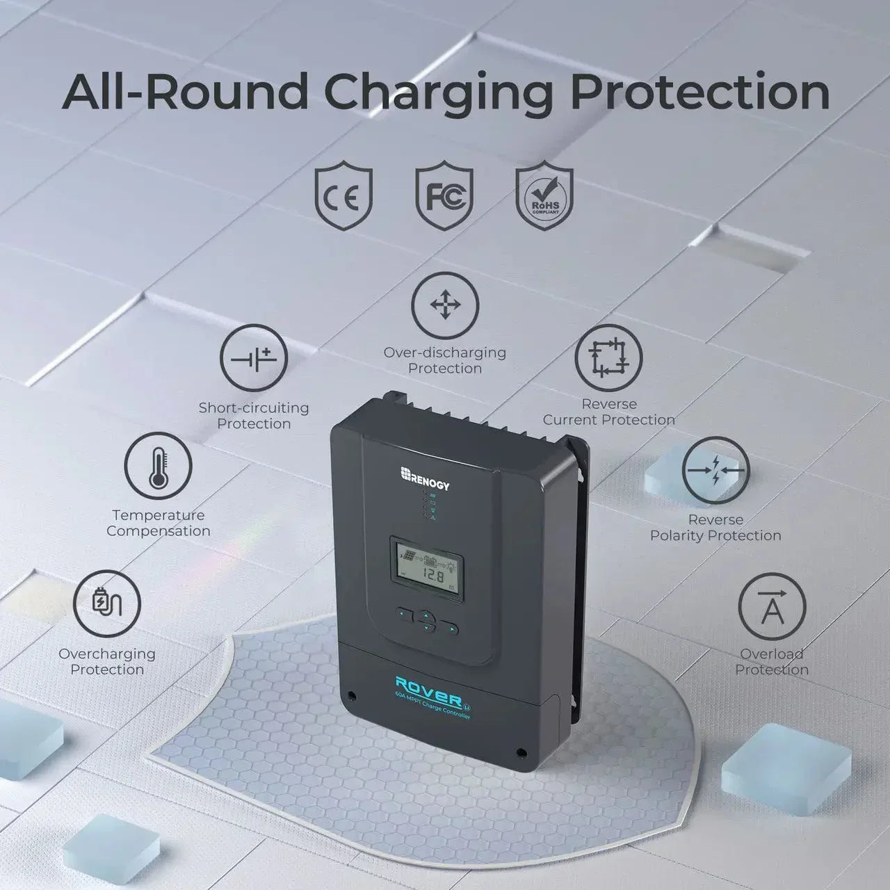 Renogy Rover 60 Amp MPPT Solar Charge Controller