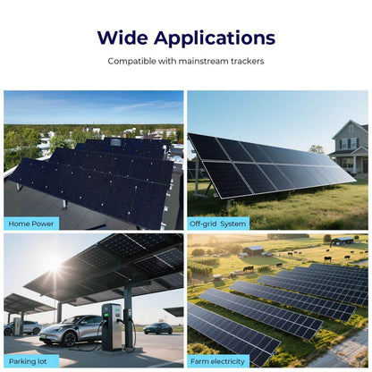 Sungold Power 415W Bifacial PERC Solar Panel  | SGP-415-BBS UL61730 CEC Listed
