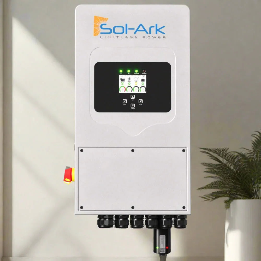 Sol-Ark 5K Single-Phase Hybrid Inverter | 5K-1P | 10 Year Warranty