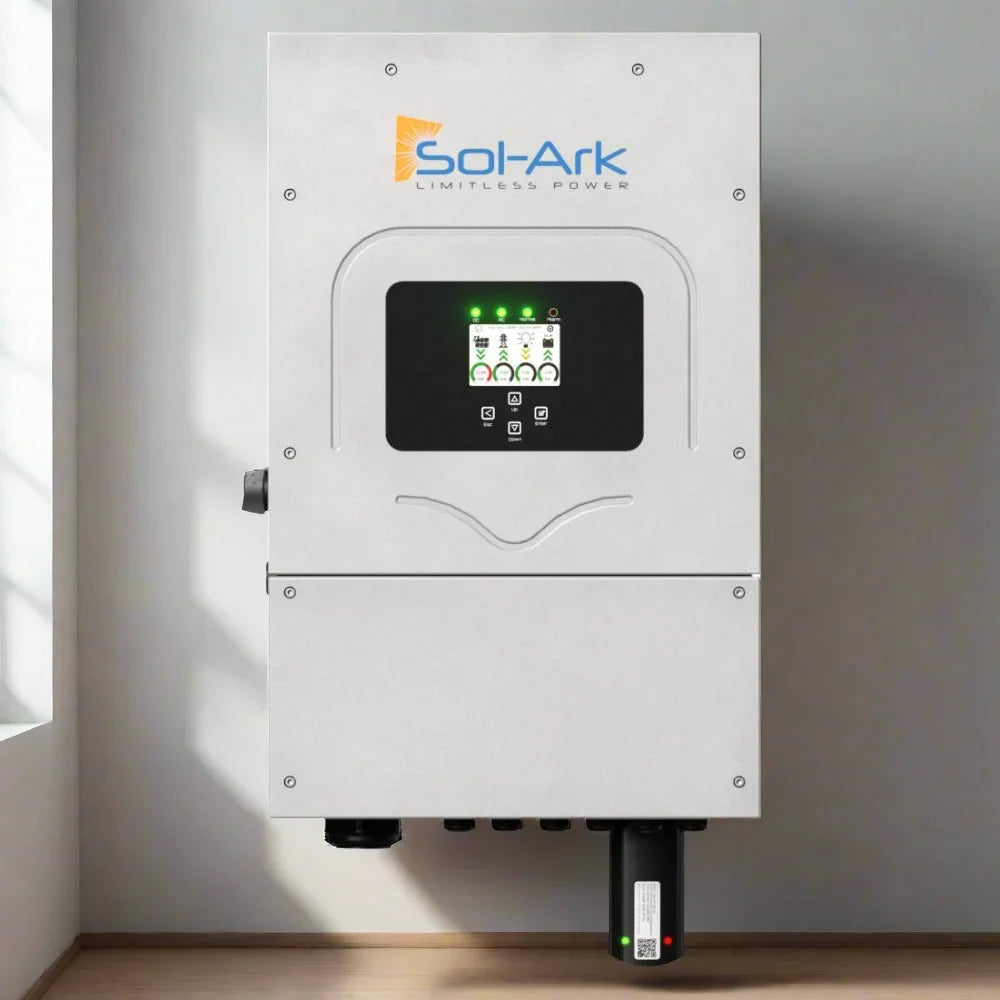 Sol-Ark 8K 120/240/208V 48V [All-In-One] Hybrid Solar Inverter | 10 Year Warranty