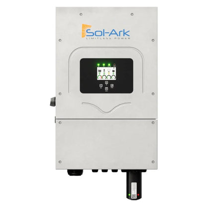 Sol-Ark 8K (EMP Hardened) 120/240/208V 48V [All-In-One] Hybrid Solar Inverter  | 10 Year Warranty