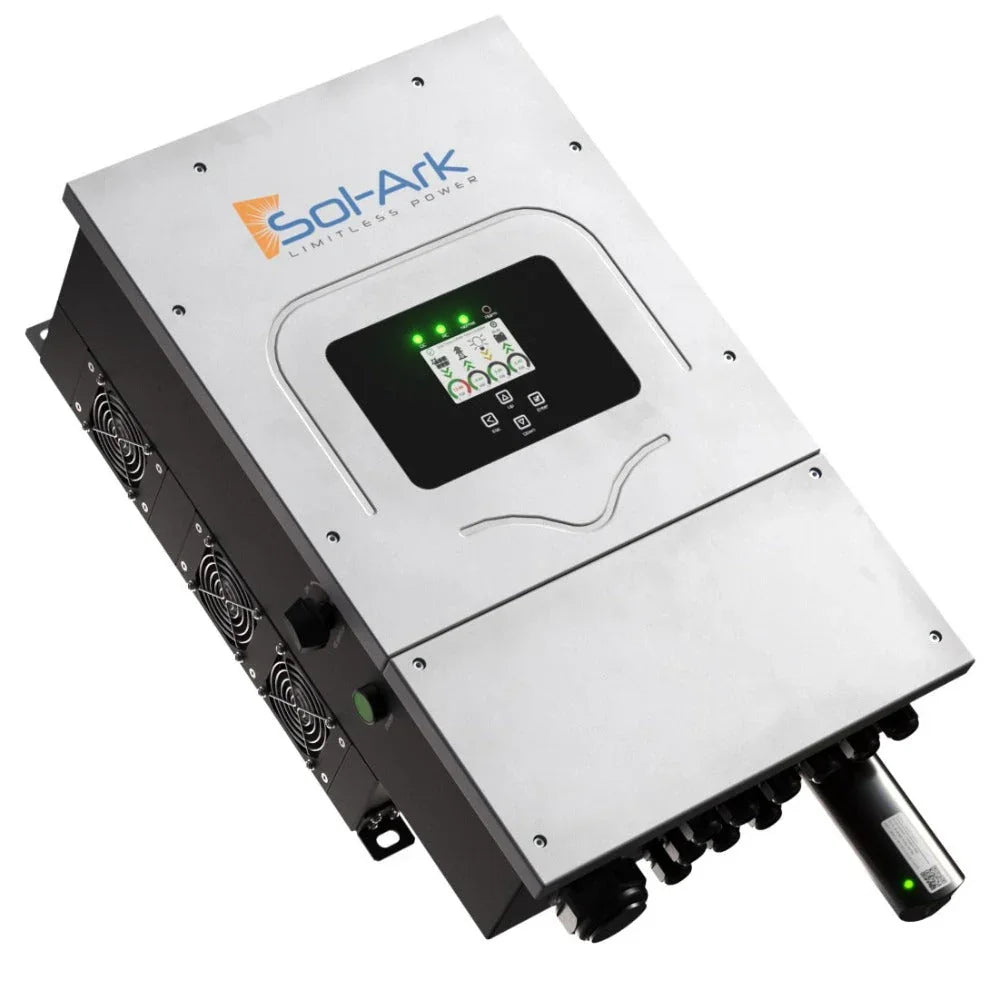 Sol-Ark 8K (EMP Hardened) 120/240/208V 48V [All-In-One] Hybrid Solar Inverter  | 10 Year Warranty