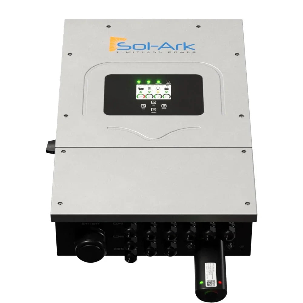 Sol-Ark 8K (EMP Hardened) 120/240/208V 48V [All-In-One] Hybrid Solar Inverter  | 10 Year Warranty
