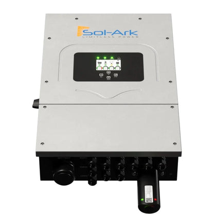 Sol-Ark 8K (EMP Hardened) 120/240/208V 48V [All-In-One] Hybrid Solar Inverter  | 10 Year Warranty