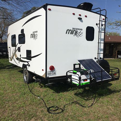 Nature's Generator Gold System Portable Solar Power Station 1800 W Includes High Output Solar Panel Model 1800