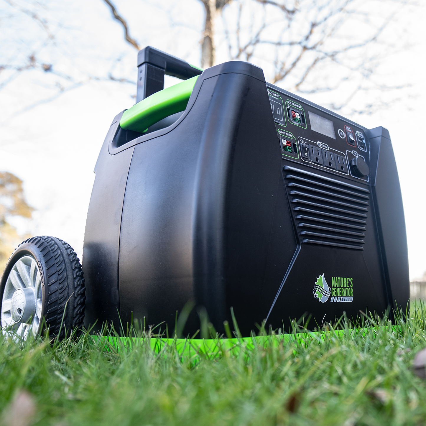 Nature's Generator Elite Portable Power Station For Home Backup And Off Grid Use