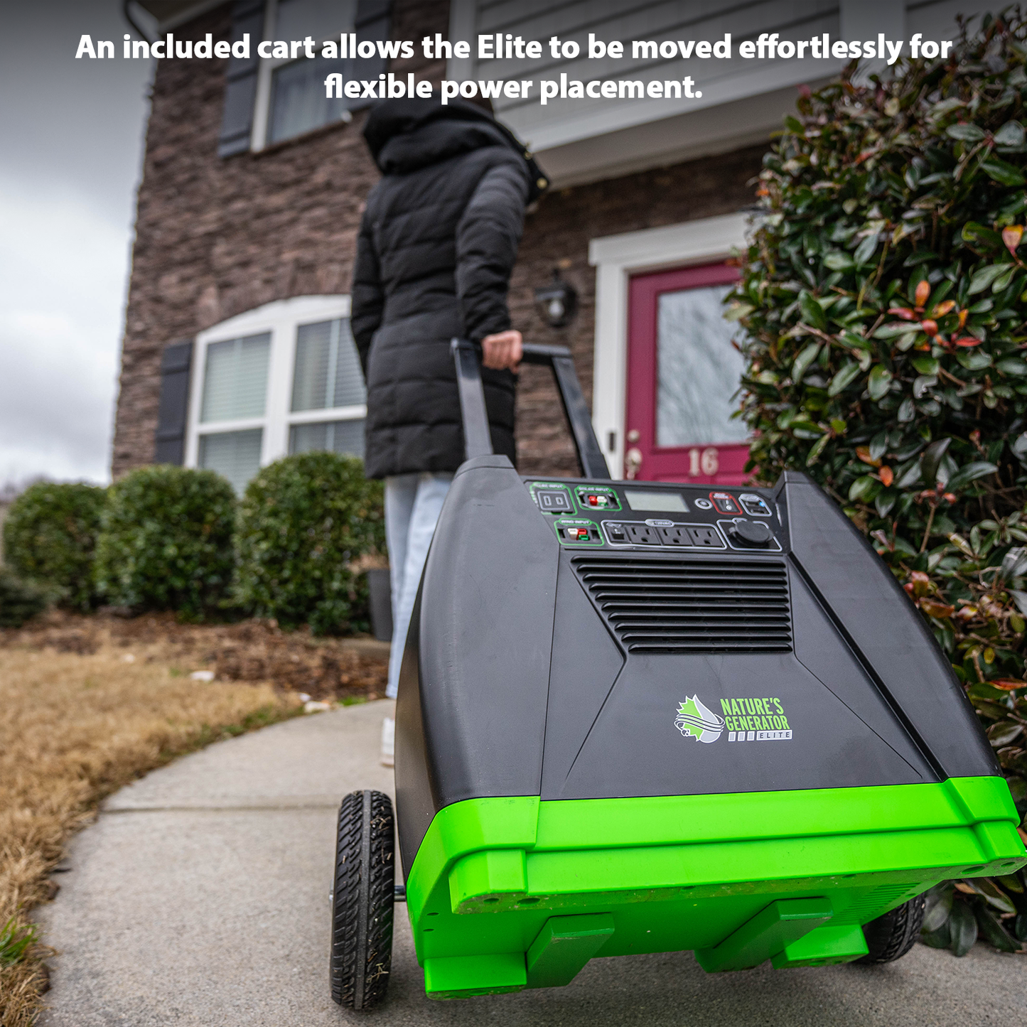 Nature's Generator Elite Portable Power Station For Home Backup And Off Grid Use