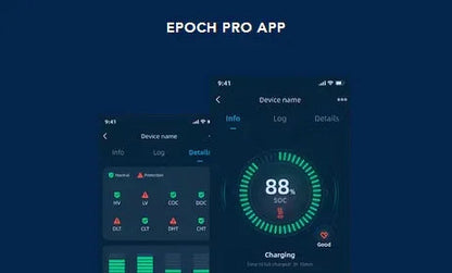 Epoch Batteries 12V 50Ah (0.64kWh) Essential Series - Bluetooth LiFePO4 Battery