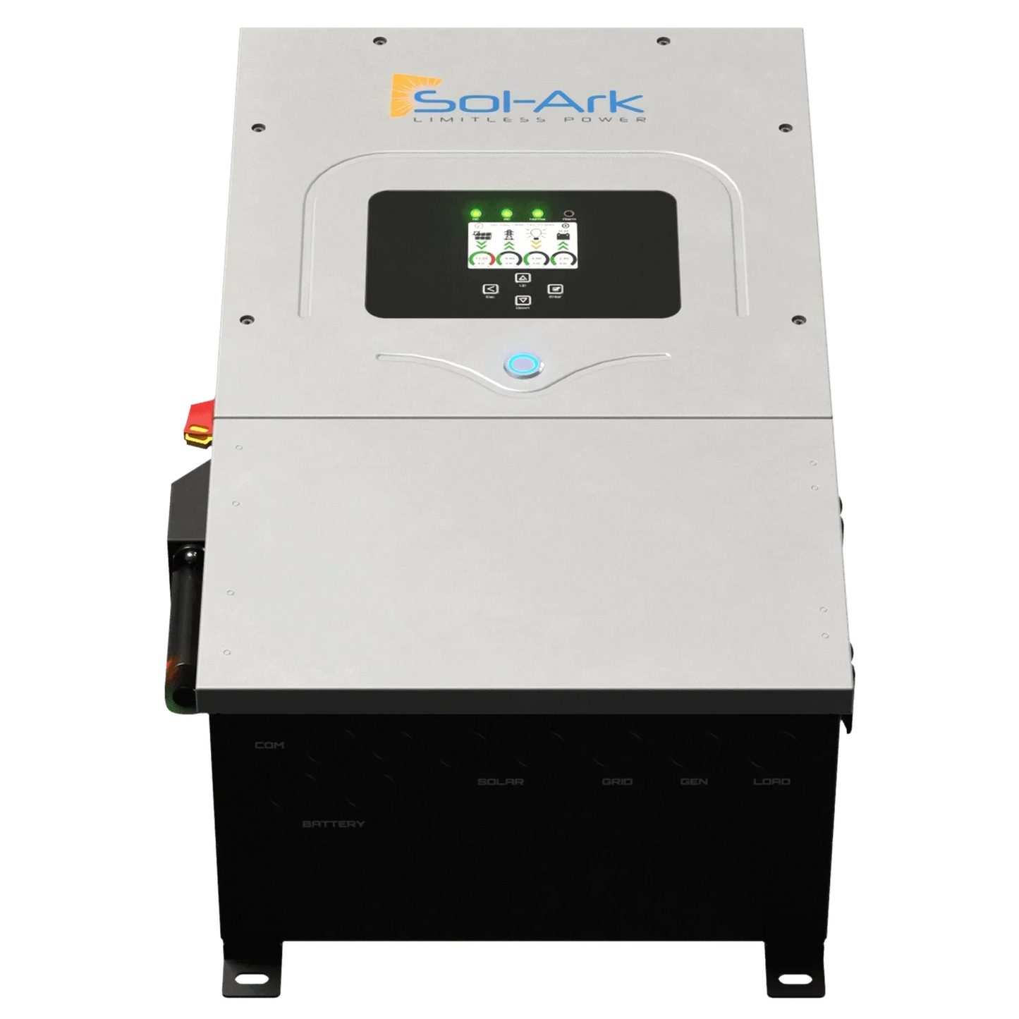 Sol-Ark 12K-2P (120/240/208V) 48V [All-In-One] Pre-Wired Hybrid Solar Inverter | 10-Year Warranty