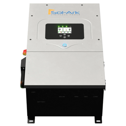 Sol-Ark 12K EMP Hardened | All-In-One Pre-Wired Hybrid Solar Inverter | 120/240/208V 48V  | 10-Year Warranty