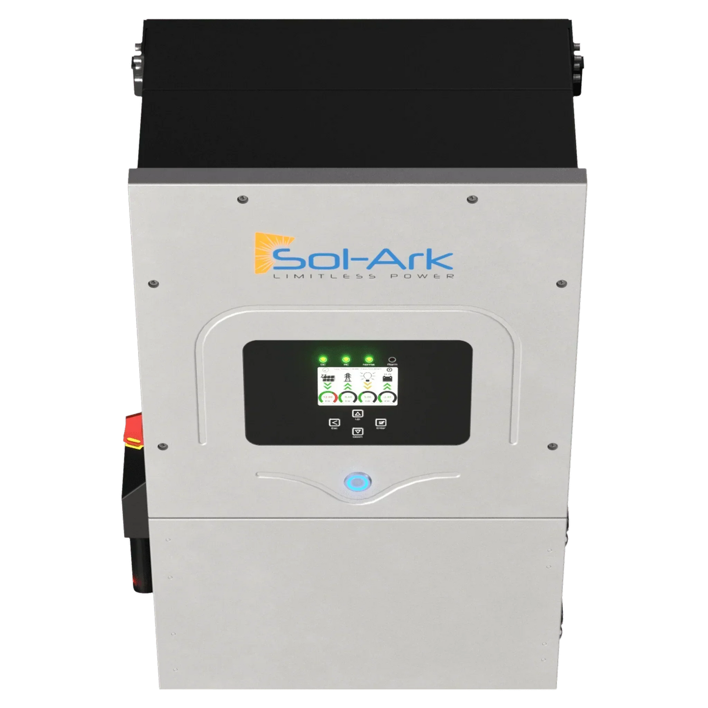 Sol-Ark 12K EMP Hardened | All-In-One Pre-Wired Hybrid Solar Inverter | 120/240/208V 48V  | 10-Year Warranty