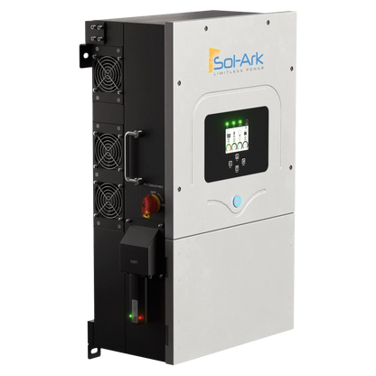 Sol-Ark 12K EMP Hardened | All-In-One Pre-Wired Hybrid Solar Inverter | 120/240/208V 48V  | 10-Year Warranty