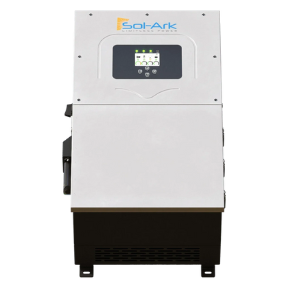 Sol-Ark 15K All-In-One Hybrid Solar Inverter | 120/240/208V 48V Pre-Wired | 10-Year Warranty