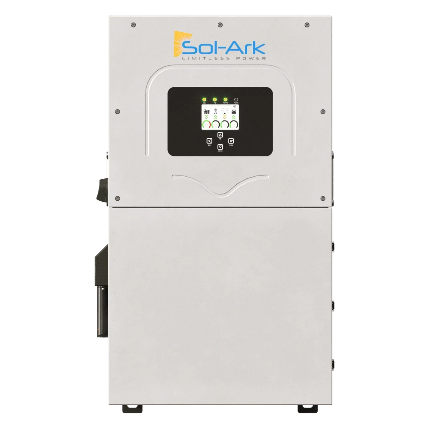 Sol-Ark 15K All-In-One Hybrid Solar Inverter | 120/240/208V 48V Pre-Wired | 10-Year Warranty
