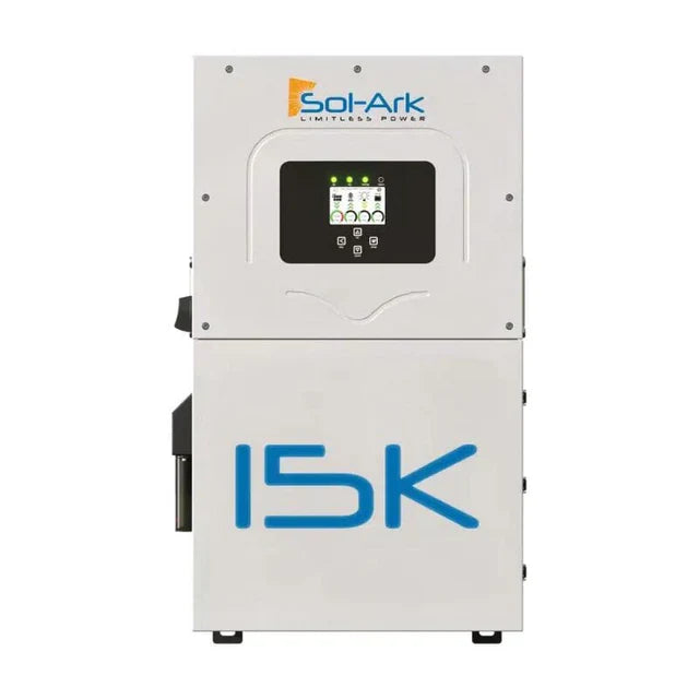 Sol-Ark 15K-2P All-In-One Hybrid Inverter 19500W PV Input 15000W Output 48V Split Phase