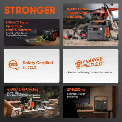 Jackery Solar Generator 1000 v2