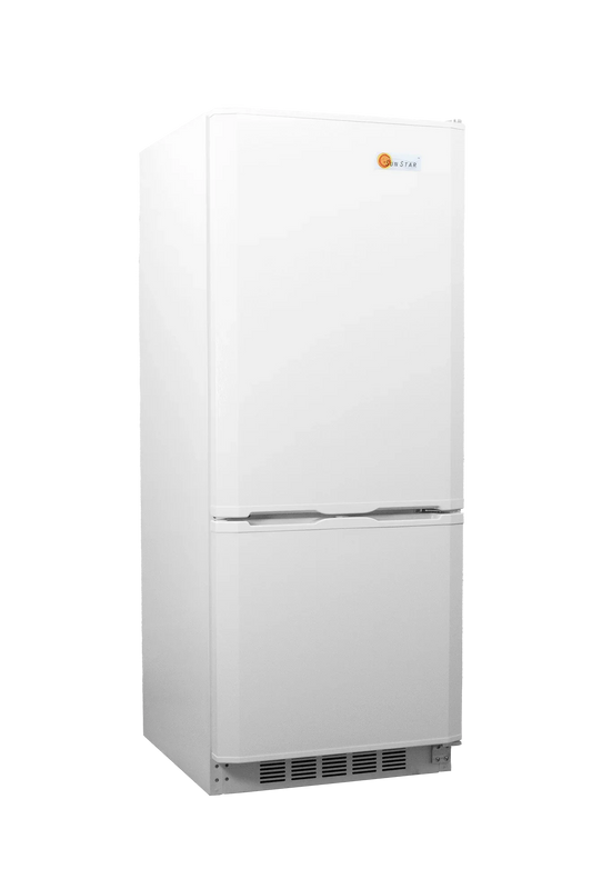 SunStar 10CU Solar DC/AC Refrigerator - White ST-10RF-W