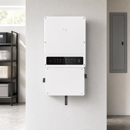 GoodWe GW9600A-ES 9.6kW Split Phase Hybrid Inverter with 4 MMPTs| Compatible with GoodWe Lynx HV Battery Certificated UL9540 lifestyle hero image