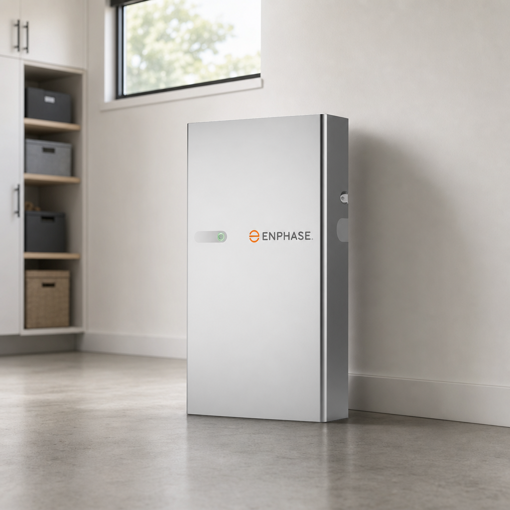 Enphase IQ Battery 5P Kit IQBATTERY-5P-1P-NA lifestyle hero image
