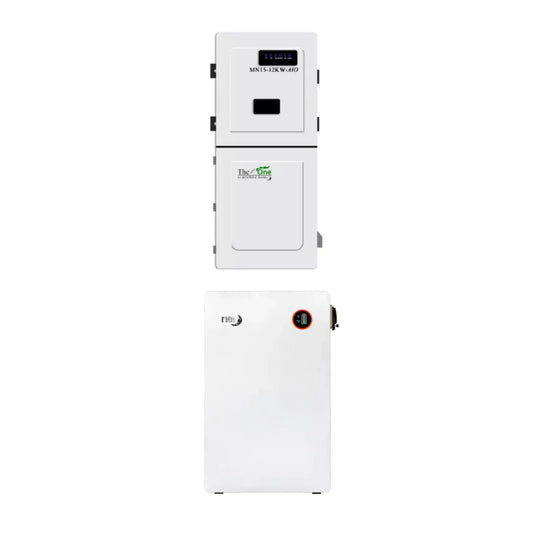Midnite Power Outdoor Wallmount LiFePO4 Battery + Midnite Power TheOne 15kW PV Input | 51.2v 310Ah 16.1 kWh