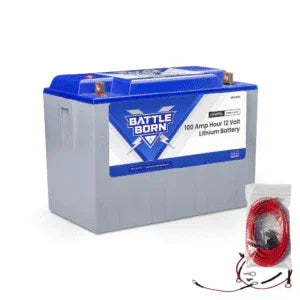Battle Born 100Ah 12V Smart LiFePO4 Deep Cycle Battery
