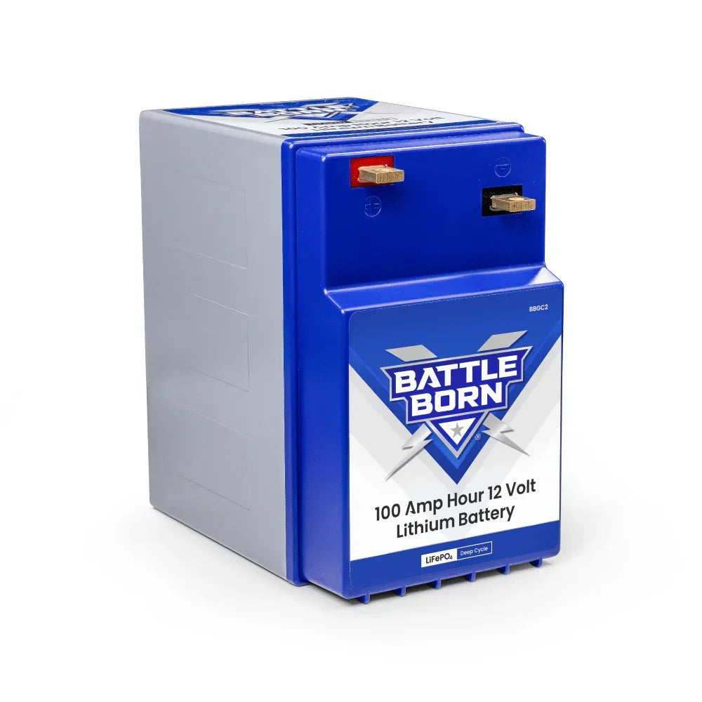 Battle Born 100Ah 12V GC2 LiFePO4 Deep Cycle Battery
