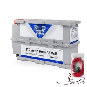 Battle Born 50Ah 24V LiFePO4 Heated Battery Kit