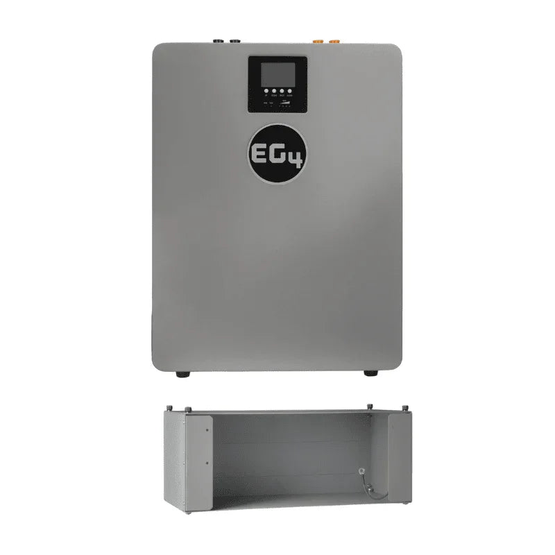 EG4 100Ah Lithium Battery - WallMount [Indoor] | 48V 5.12kWh LiFePO4 | UL1973 Certified | 10-Year Warranty