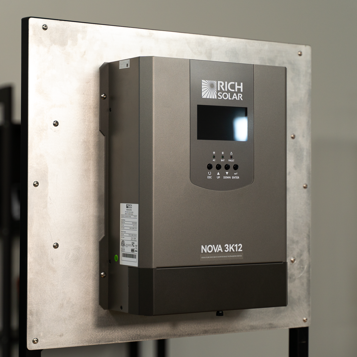 NOVA 3K12 | 3000W 12V Pure Sine Wave Inverter with Built-in Transfer Switch