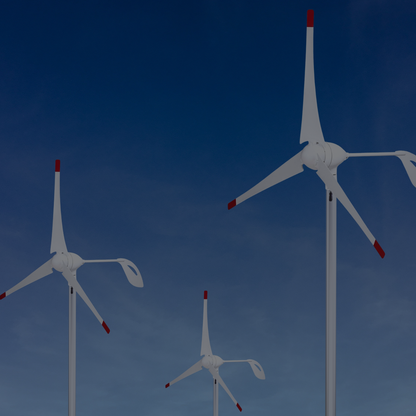 Nature's Generator 350W Wind Turbine For Wind Powered Charging And Generator Backup