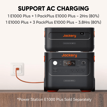 Jackery Add On Battery Pack 1000 Plus For Explorer 1000 Plus Portable Backup Energy Storage