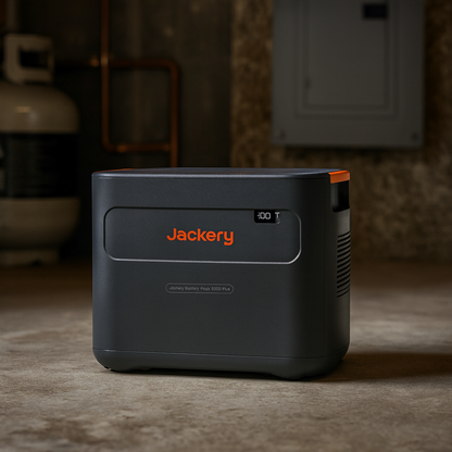 Jackery Add-on Battery Pack 5000 Plus for Explorer 5000 Plus Extends Runtime for Off-Grid Backup Power lifestyle hero image