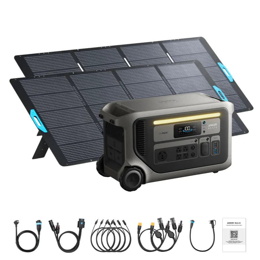 Anker SOLIX F3000 Portable Power Station + 400w Solar Panel