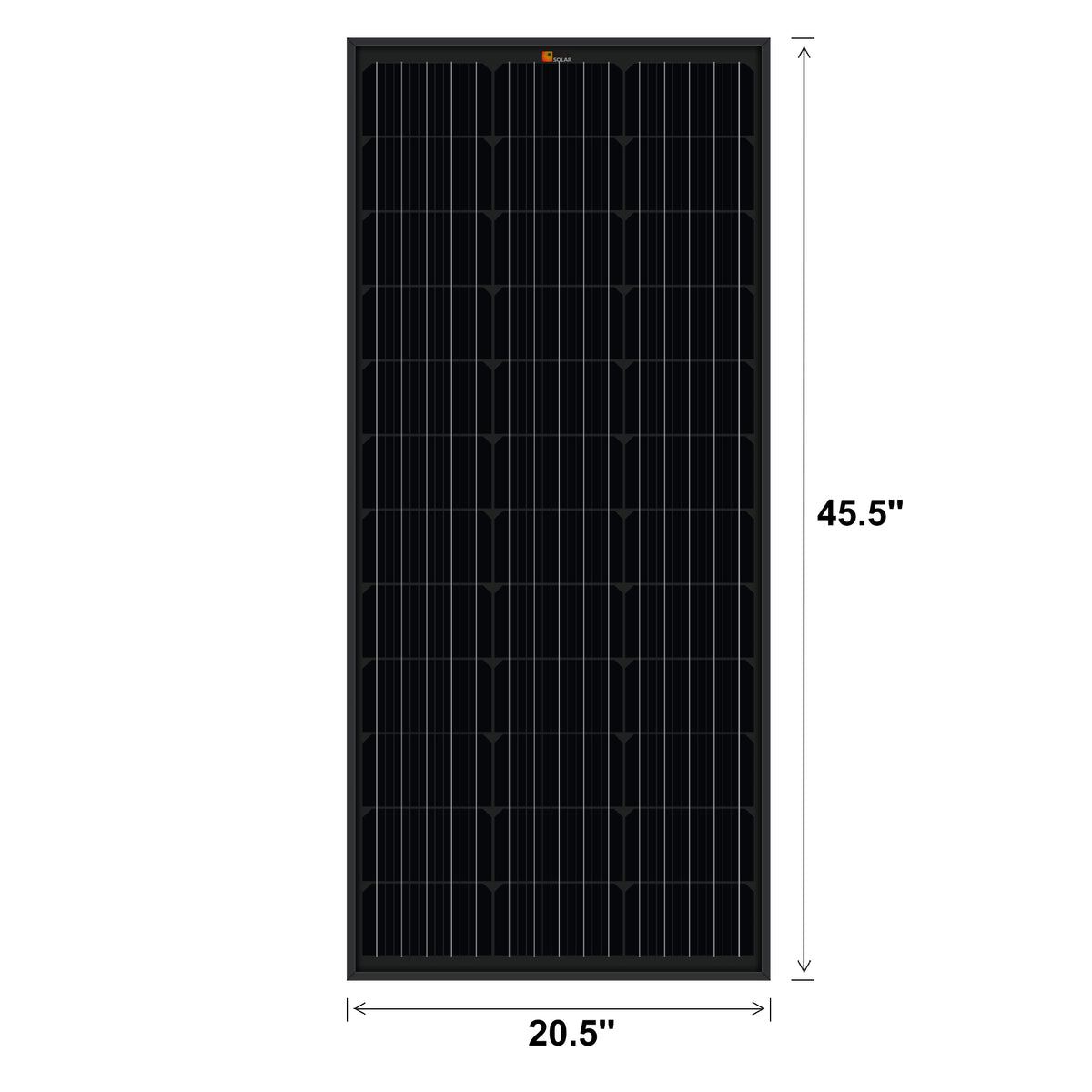 MEGA 100 ONYX | 100 Watt Black Solar Panel