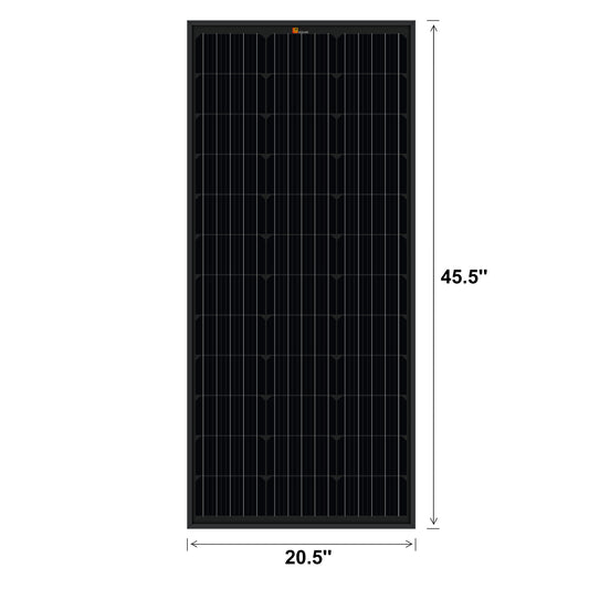 MEGA 100 ONYX | 100 Watt Black Solar Panel