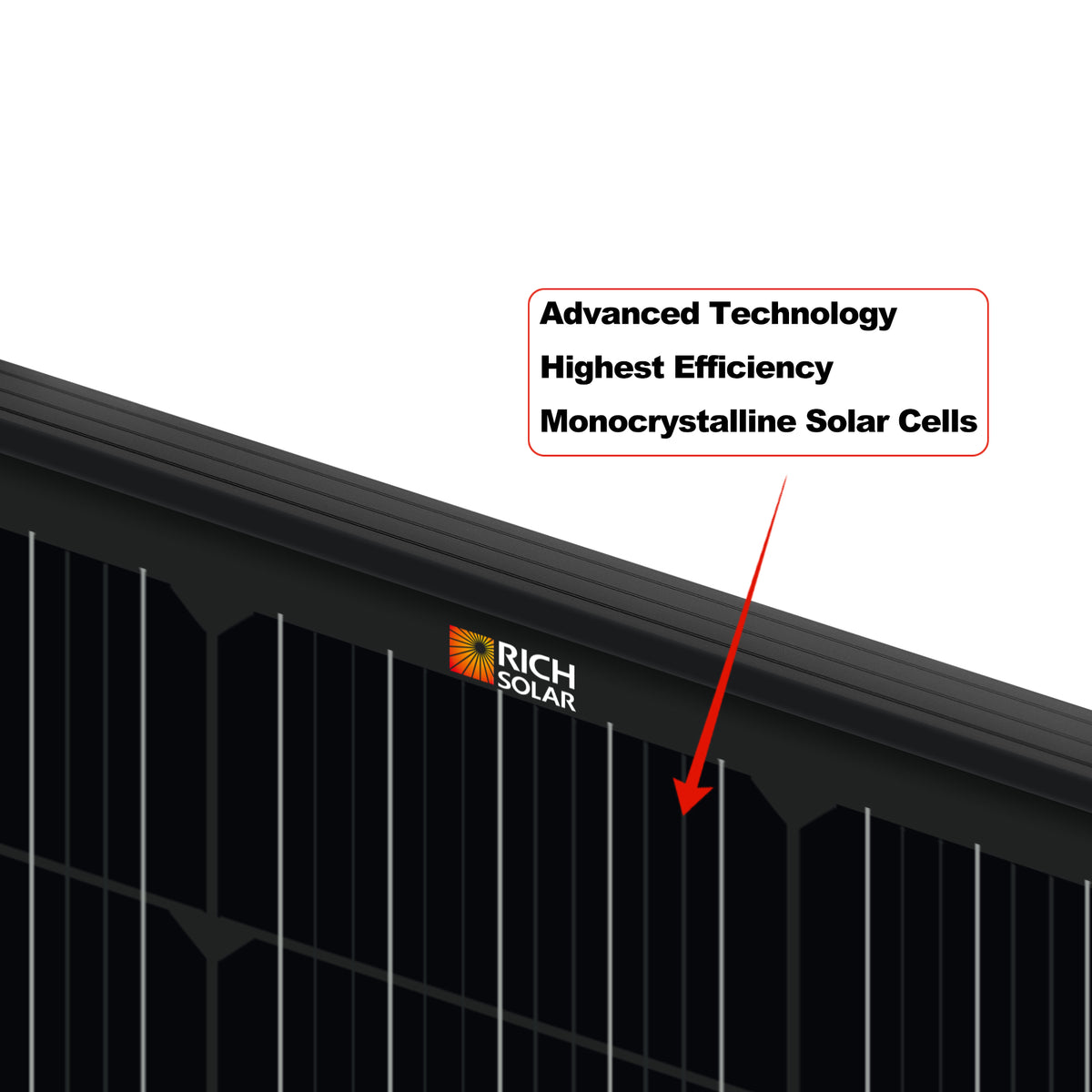 MEGA 100 ONYX | 100 Watt Black Solar Panel